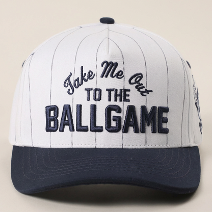 Take Me Out To The Ballgame Ballcap