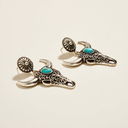 Western Longhorn Earrings
